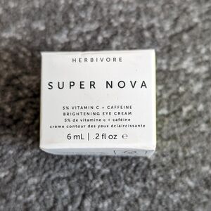 Herbivore Super Nova 5% THD Vitamin C + Caffeine Brightening Eye Cream 6ml mini